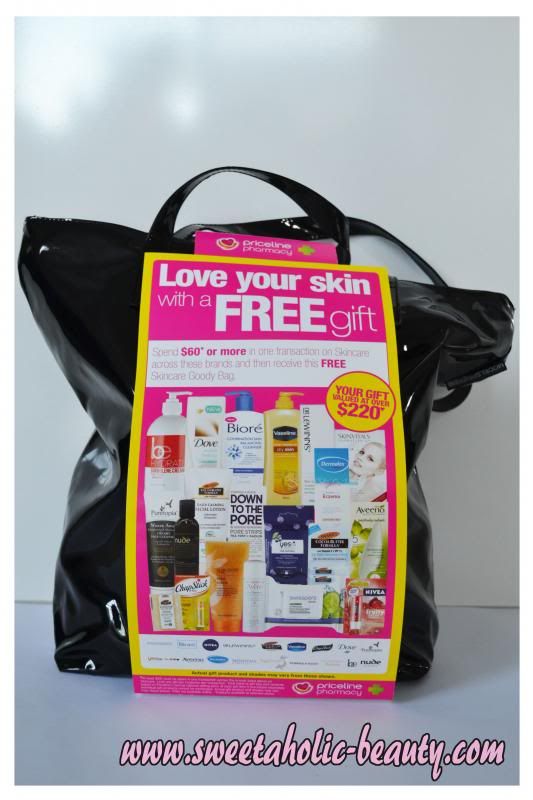 Priceline Skin Care Bag 2013 Sweetaholic Beauty